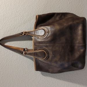 Longchamp Brown Leather tote